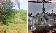 Cayó helicóptero de la Policía en Amalfi, Antioquia