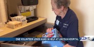 92-year-old volunteer lends helping hand at Lincoln hospital