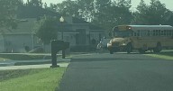 Video shows sprinklers aimed at disabled students boarding school bus