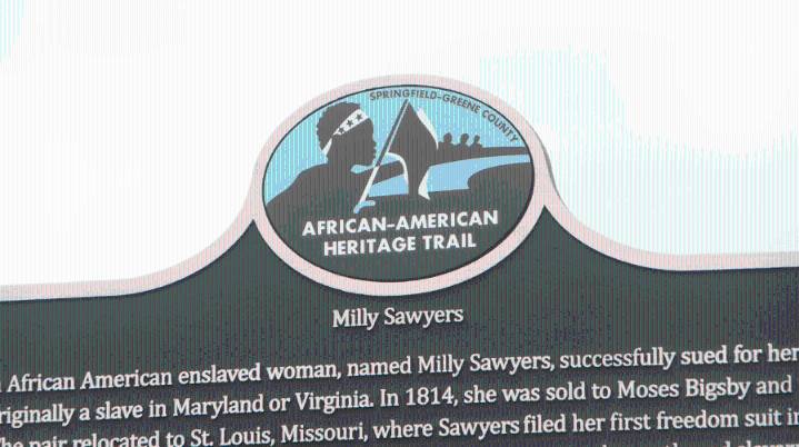 Springfield African-American Heritage Trail unveils new Milly Sawyers marker