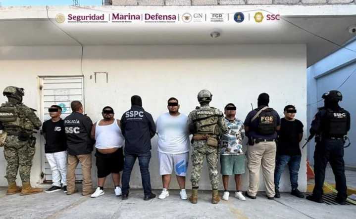 Miembros del Cártel Nuevo Imperio son detenidos en Acapulco