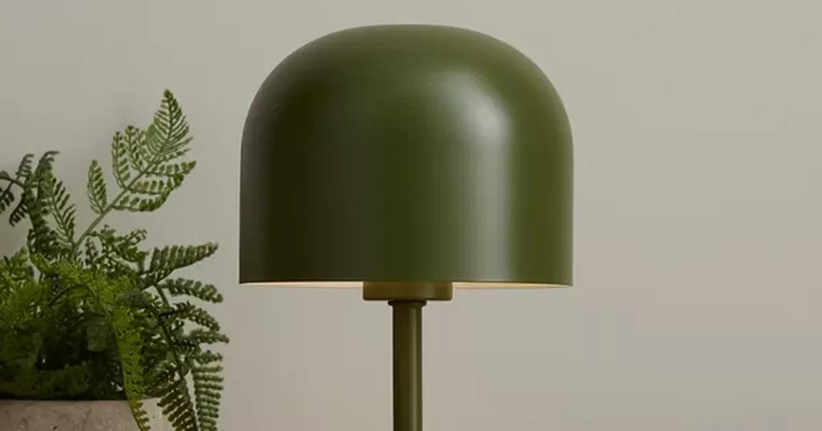 Dunelm lamp in 3 colours may only cost £20, but shoppers say it 'looks designer'