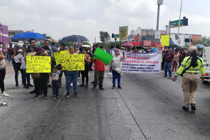 Comerciantes de Tonalá protestan por nuevos reglamentos