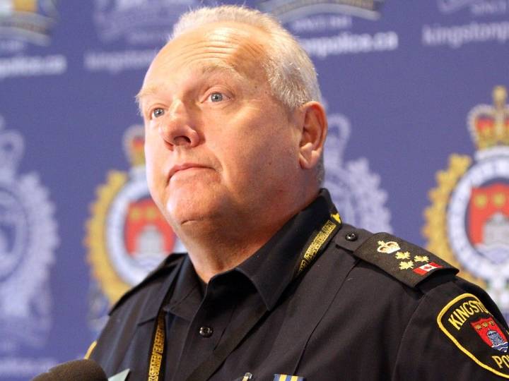 Kingston Police Chief Scott Fraser announces retirement