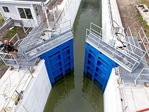 Cheboygan Lock and Dam closed by Michigan DNR due to missing sill plate