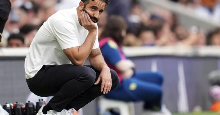 Amorim living 'day by day' at Man United as pressure grows after embarrassing cup loss