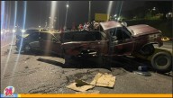 Reportaron colisión de tres vehículos en la pasarela de La Adobera