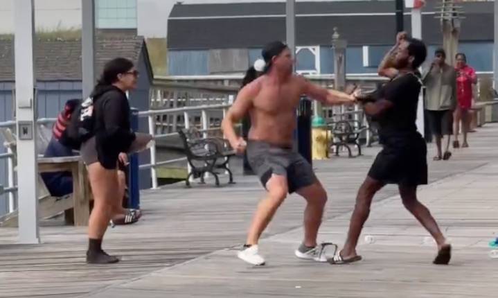 Atlantic City Boardwalk fight: Cops say off-duty officers intervened in domestic dispute
