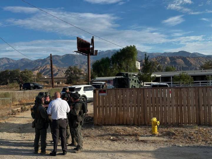 Parents of missing California baby are arrested on suspicion of murder at their home