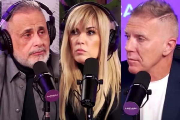 La cara de Fantino cuando Rial le dijo que hay videos de Spagnuolo confesando la corrupción
