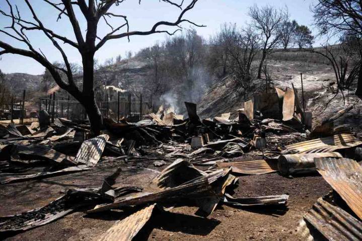 LA County evacuation warnings lifted as Canyon fire continues burning