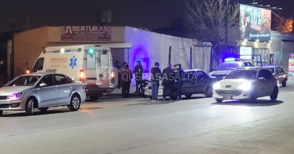 [URGENTE] Terrible choque en Av. Discépolo: hay un hombre herido