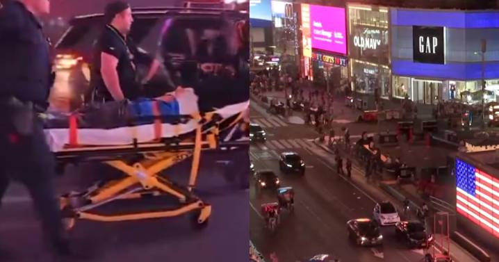 VIDEO: Tiroteo en Times Square deja tres heridos y genera pánico en Nueva York