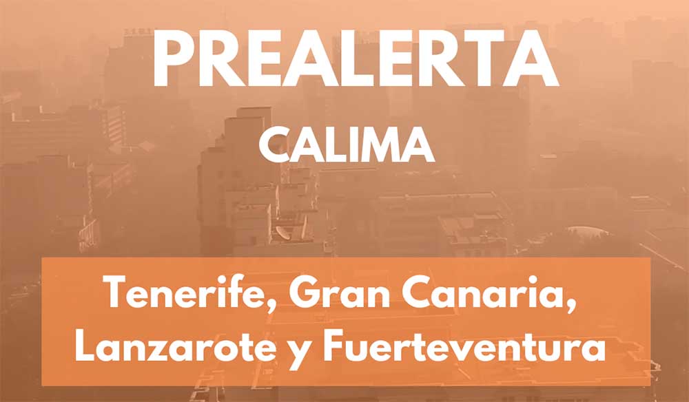La llegada de calima complica el episodio de calor que sufren las islas