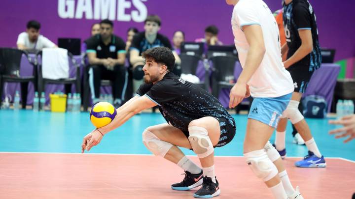 La selección argentina de vóley, con Nahuel Rojas, y se metió en cuartos de final de los Juegos Panamericanos