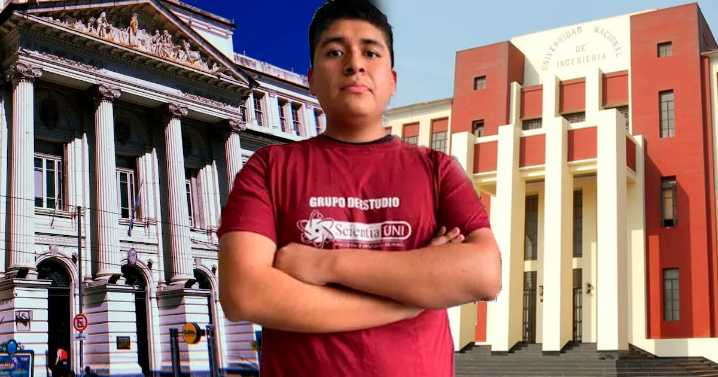 Sus padres querían que estudie en la UBA de Buenos Aires, pero argentino prefirió la UNI y tras cuatro intentos lo logró