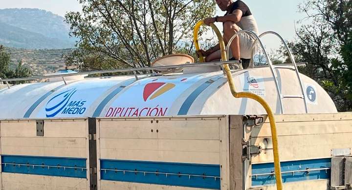 La Diputación de Cáceres trabaja para garantizar el agua potable en municipios afectados por incendios