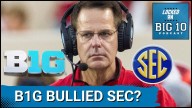 HYPOCRITES?  Curt CIGNETTI and Big Ten BULLIED and EMBARRASSED SEC into 9 Game Schedule?  What NEXT?