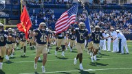 Navy routs VMI, 52-7, in football season opener