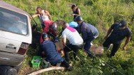 ‎Dos personas heridas deja accidente en la bajada de Los Pérez