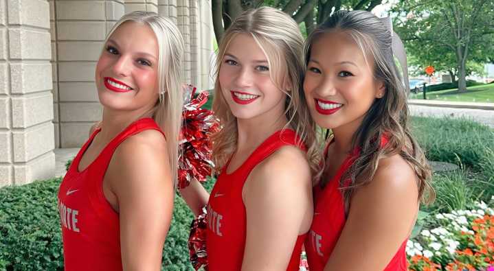 PHOTOS: “Bombshell” Ohio State Cheerleader Is Going Viral Ahead Of Buckeyes’ Season Opener
