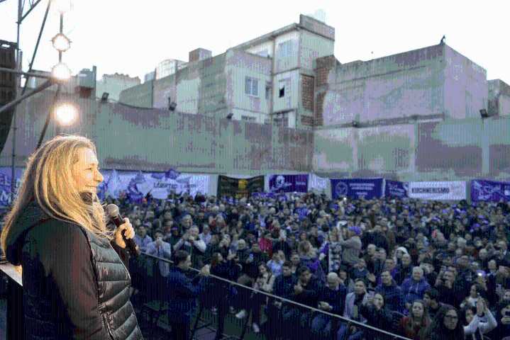 Tras la polémica por Discapacidad, Karina Milei reapareció en público: “Vinimos para que no roben más”