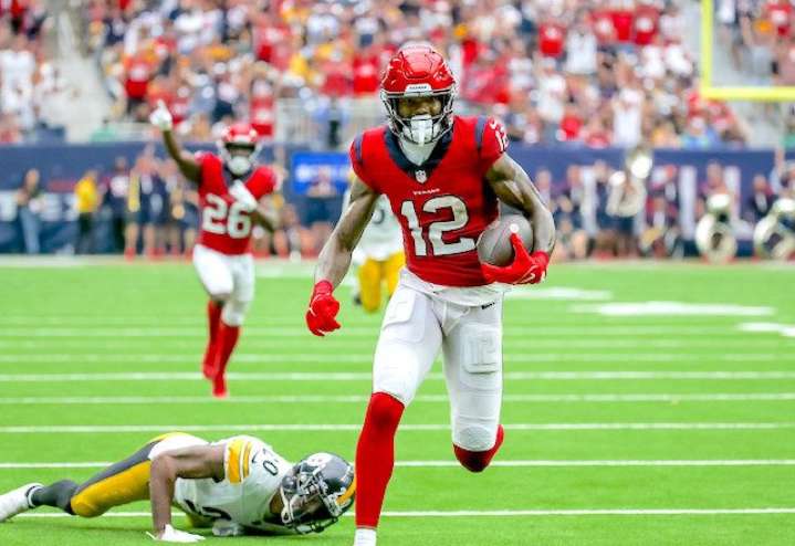 Week 1 Fantasy Football Wide Receiver Rankings for PPR - Nico Collins, Tetairoa McMillan, Xavier Worthy, Travis Hunter, Jerry Jeudy, Keenan Allen, AJ Brown