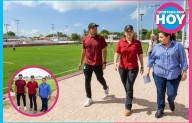 Unidad Deportiva de Playa del Carmen se moderniza con pasto sintético