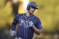 Lowe, Caminero hit 2-run homers in the Rays' 8-2 victory over the Athletics