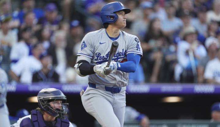 Shohei Ohtani, Alex Call hit home runs as Dodgers cruise past Rockies