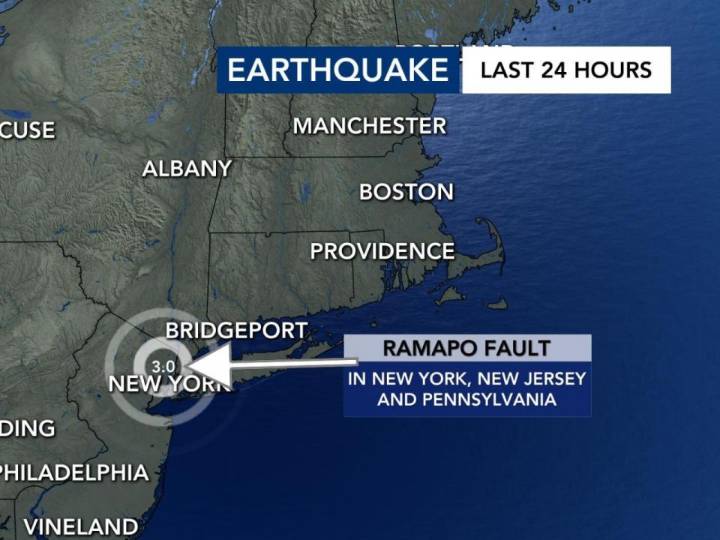 Earthquake jolts New Jersey and New York City