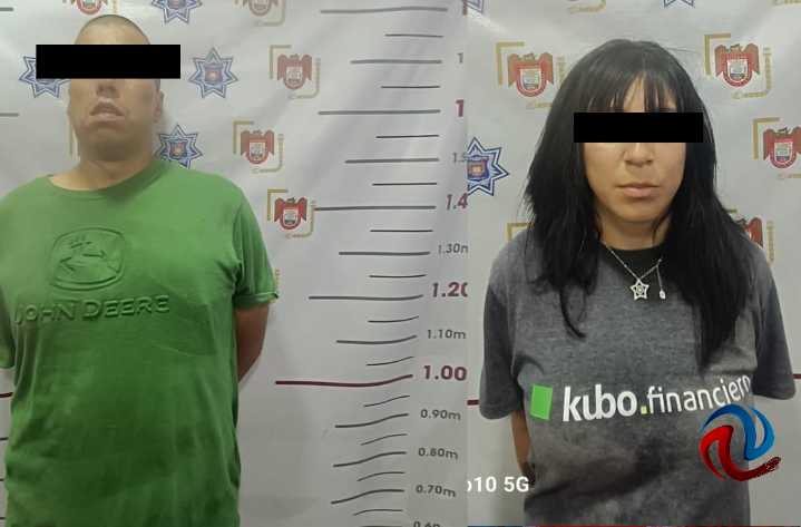 Detienen a pareja con auto robado, causaron lesiones a una menor