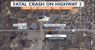 Cheney man killed in crash near Spokane Tribe Casino