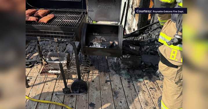 Fire damages house in Poynette