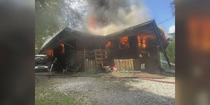 Ky. church camp seeks donations after fire destroys main lodge