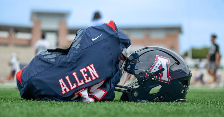 PHOTOS: Allen rolls to 1-0 start after commanding win over Midland Legacy