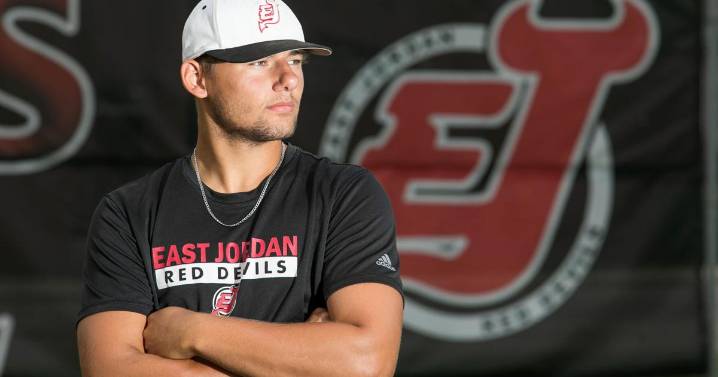 East Jordan's Korbyn Russell is boys Athlete of the Year