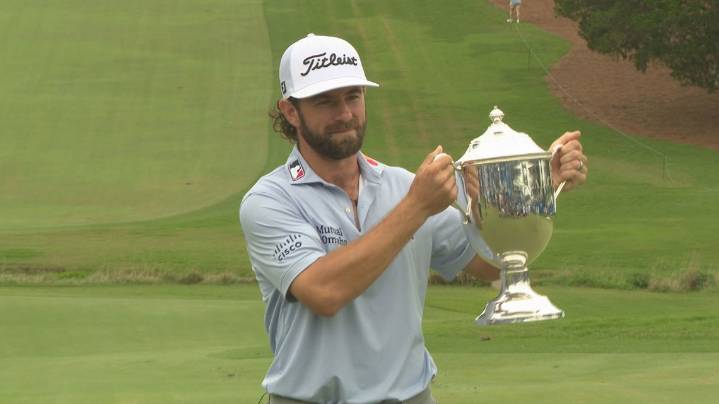 Cameron Young wins first PGA Tour title by demolishing field at Wyndham Championship