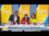 NYC shop launches breast milk-flavored ice cream