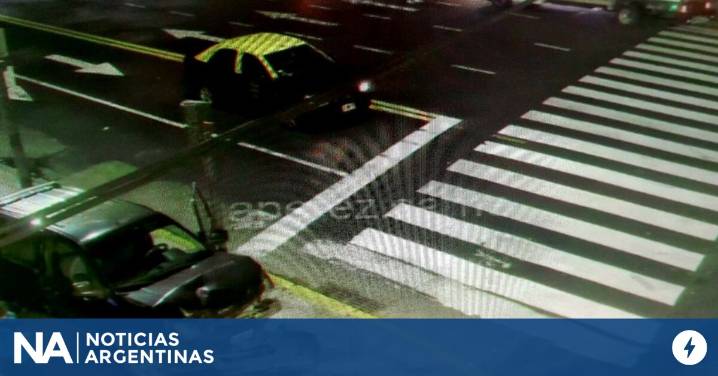Choque entre dos camionetas en Parque Patricios