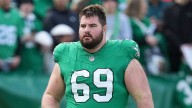 Eagles’ Landon Dickerson reportedly thought to have suffered meniscus injury