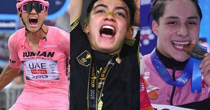 Nueva generación dorada del deporte mexicano: Isaac del Toro, Gilberto Mora y Osmar Olvera dominan sus disciplinas