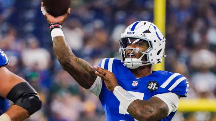 Colts Anthony Richardson on his second benching in two years