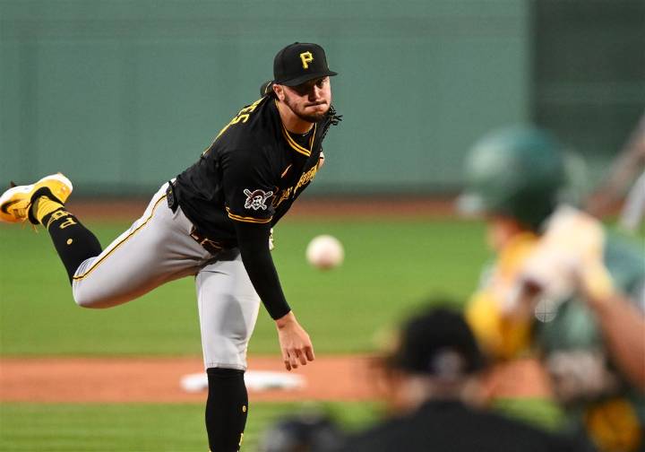 Paul Skenes earns win in Fenway Park debut as Pirates beat Red Sox