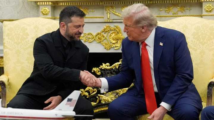 Trump y Zelenski se reunieron en EEUU para debatir acuerdo de paz con Rusia
