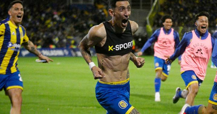 Di María le dio un histórico triunfo a Rosario Central sobre Newell´s por el Torneo Clausura