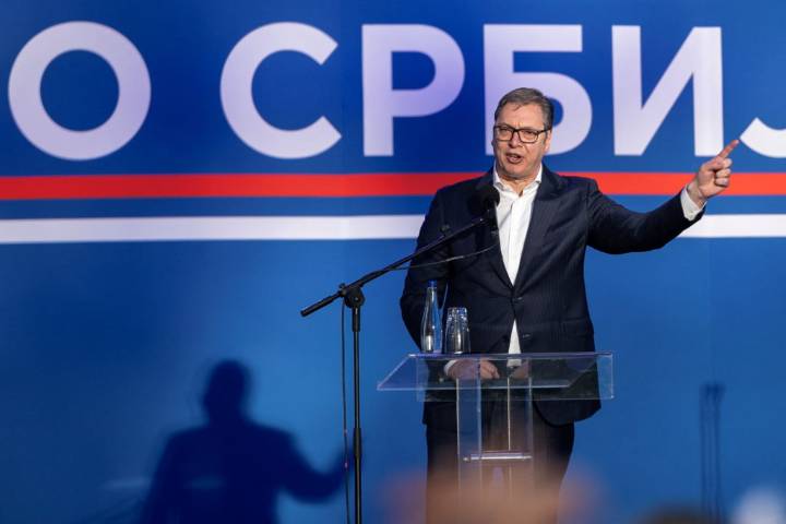 Clashes erupt at Serbian anti-government protests, with dozens injured