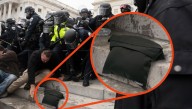Report: Sandbag That Tripped Biden On Stage Also Participated In Jan 6 Capitol Riot
