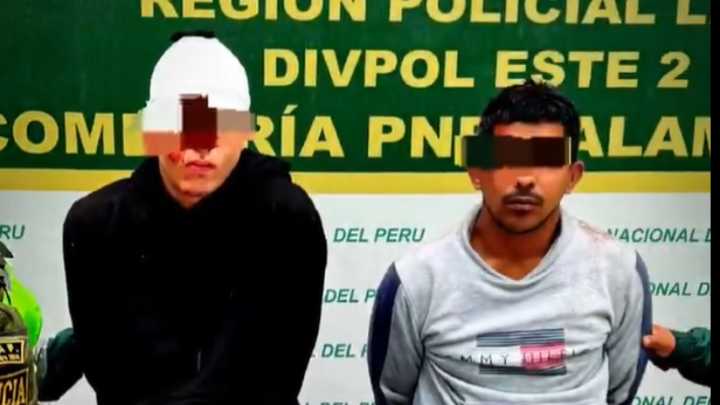 Capturan a dos presuntos sicarios extranjeros tras asesinato de chofer en Santa Anita