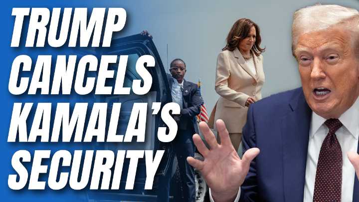 Trump Revokes Kamala Harris' Extended Secret Service Protection